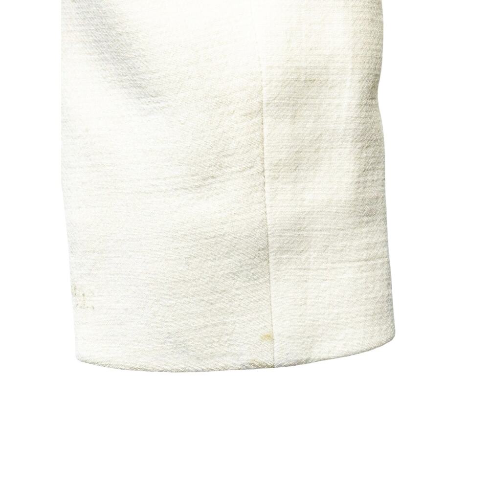 Emilio Pucci Peplum Jacket Cream Size 44 IT 10 US - Picture 5 of 9